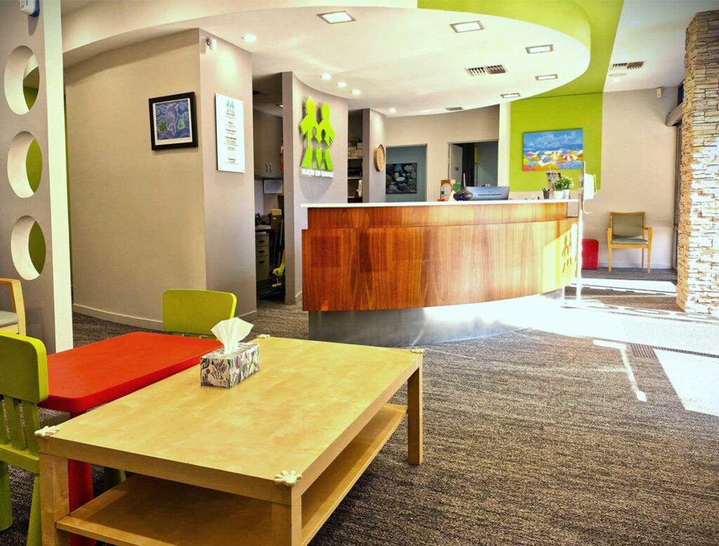 Adelaide Physiotherapy Waiting Area