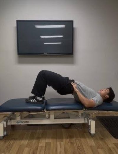 lower back pain prevention exercise - hip bridge 02